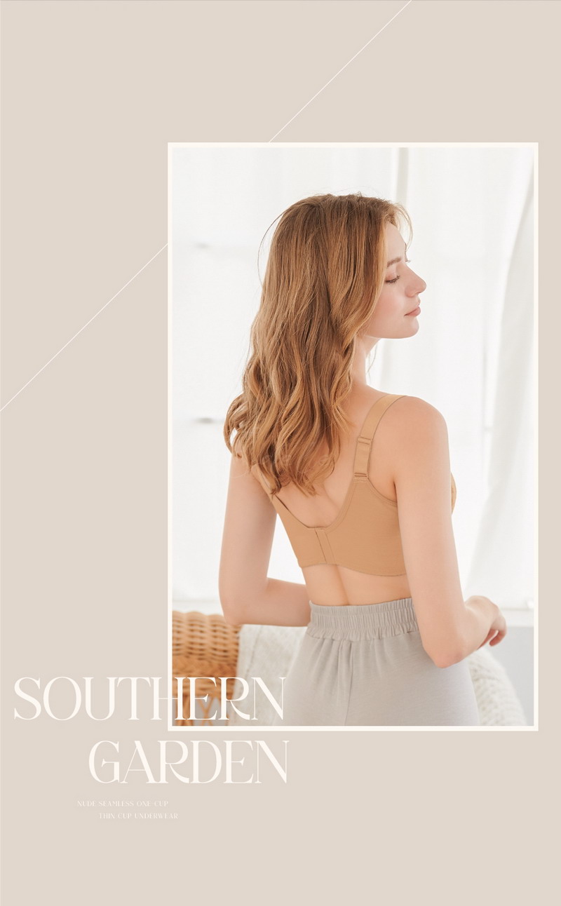 伊黛爾 南方花園 蕾絲提托零著感無鋼圈內衣(深膚) 推薦
