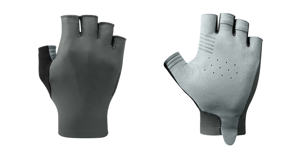 SHIMANO ADVANCED 男款半指手套 檀黑色評價推