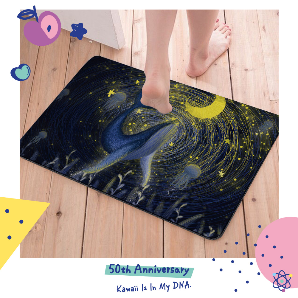 收納王妃 自創 線圈風系列 軟式珪藻土地墊 軟式地墊 珪藻土