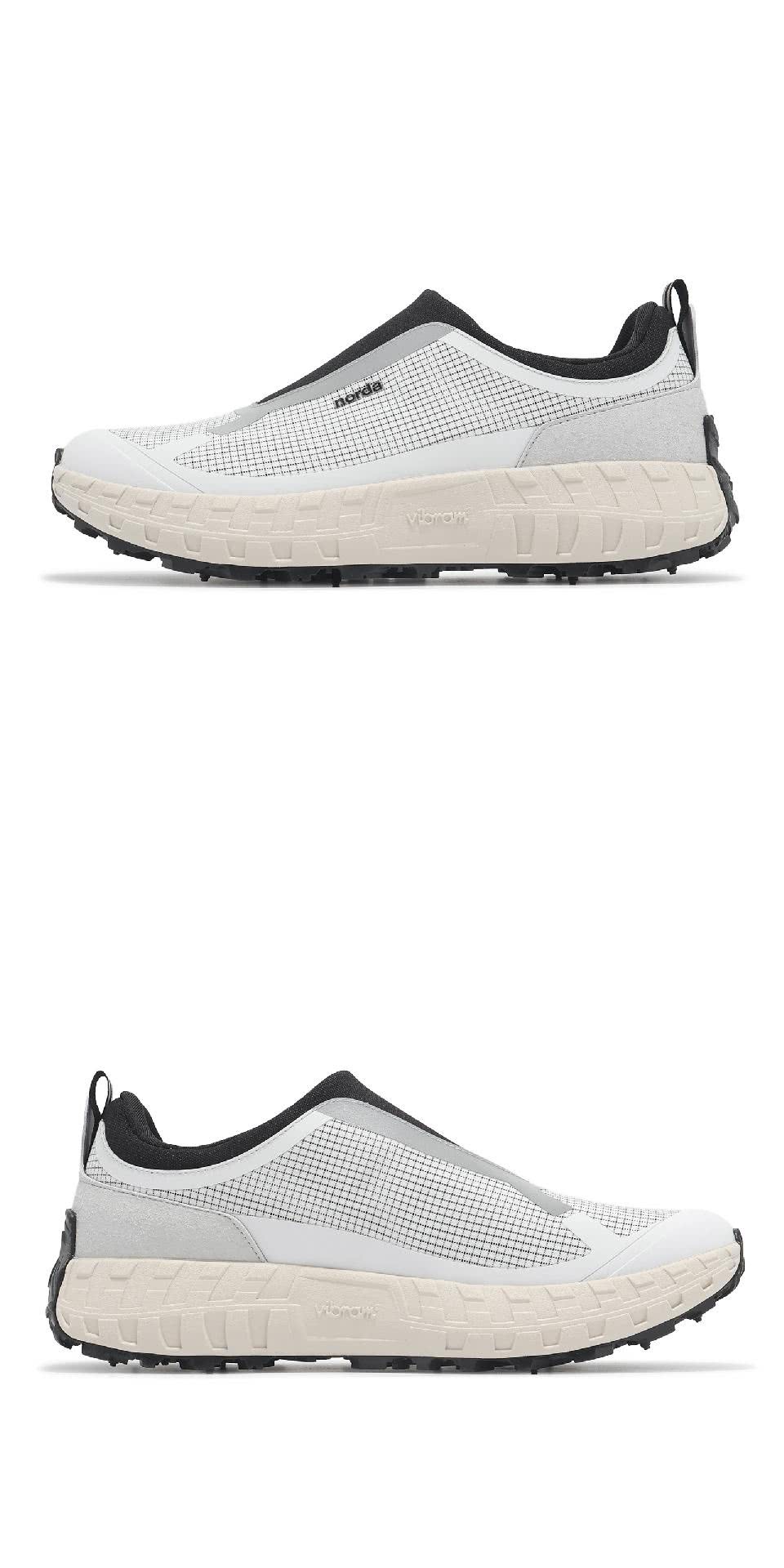 Norda 越野跑鞋 003 M 男鞋 白 灰黑 ASH 支