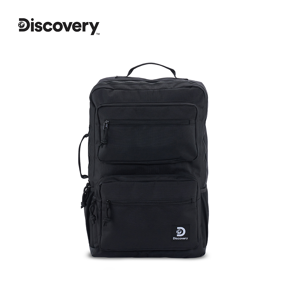 Discovery 大D多功能大容量後背包-黑(大容量23L