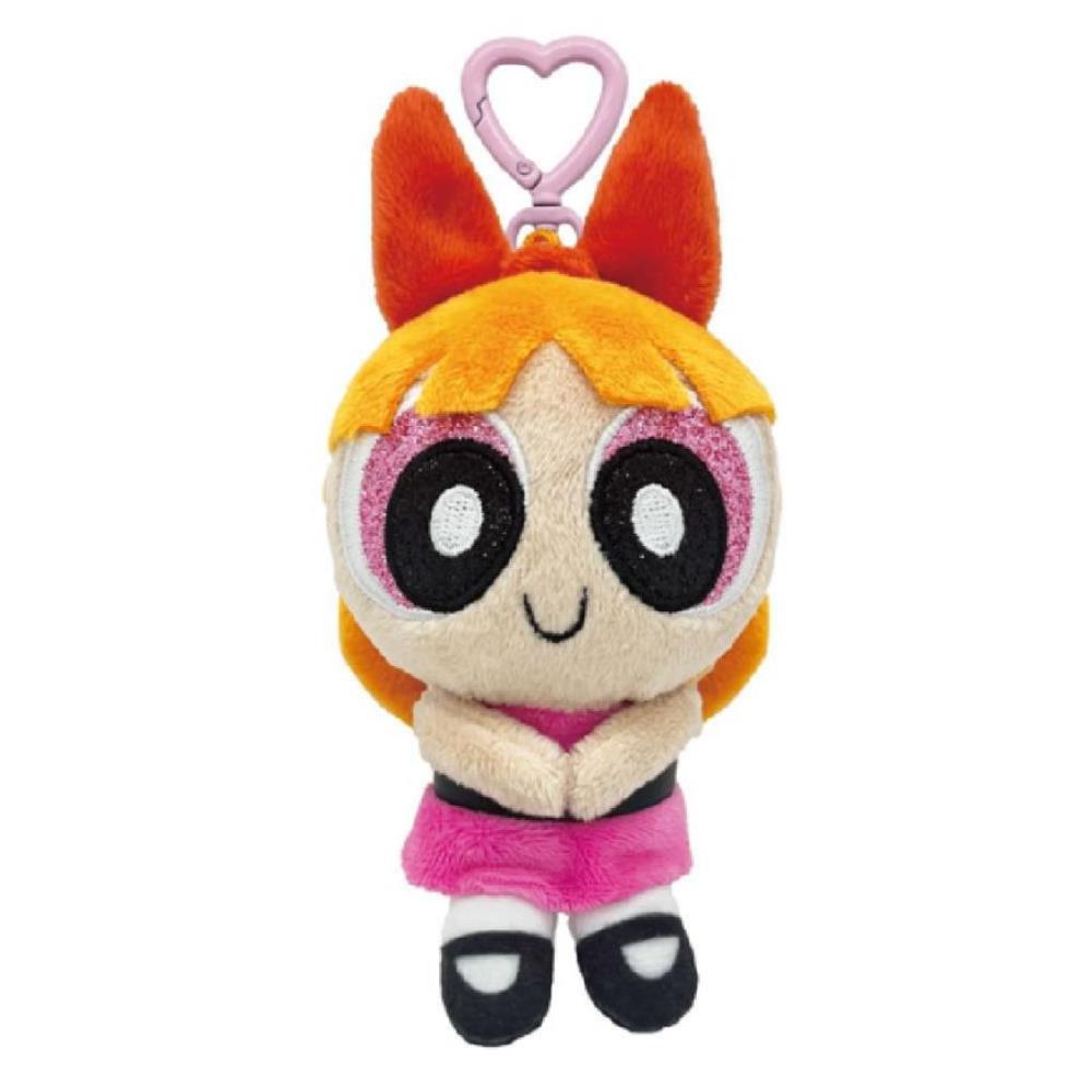 小禮堂 飛天小女警 絨毛玩偶吊飾 愛心扣環款 花花 泡泡(平 小禮堂 飛天小女警 絨毛玩偶吊飾 愛心扣環款 花花 泡泡(平