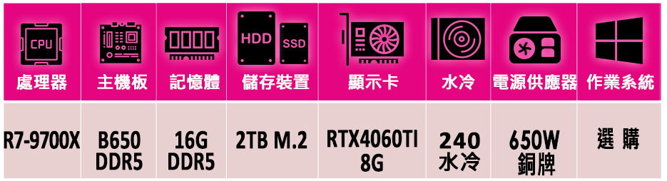 華碩平台 R7八核PRIME GeForce RTX4060