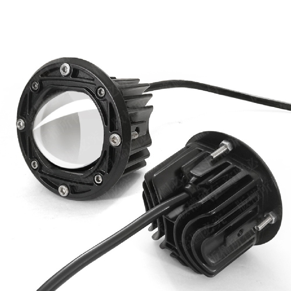 威富登 切線型 30W 白黃雙色 機車霧燈 魚眼霧燈 霧燈 