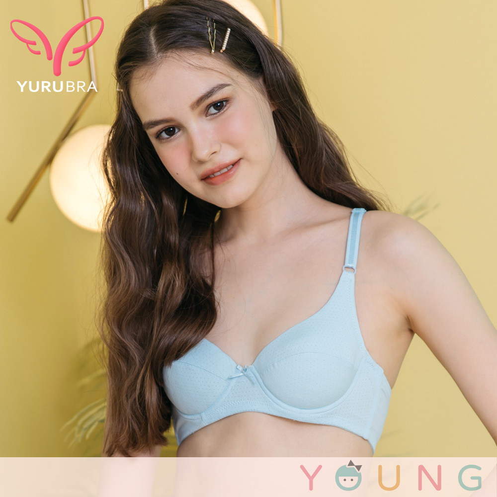 玉如阿姨 3件組－輕透素面養胸內衣 3色任選★0637(學生