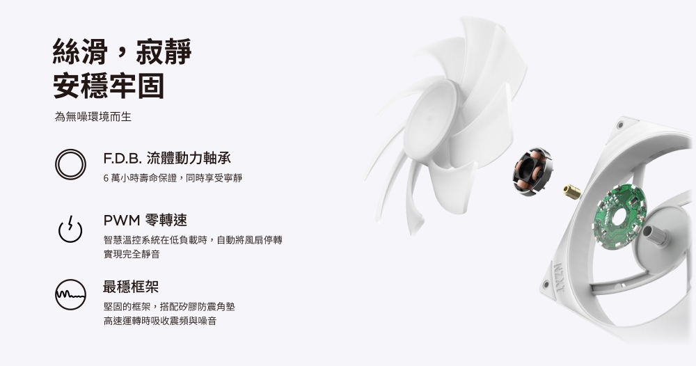 智慧溫控系統在低負載時,自動將風扇停轉