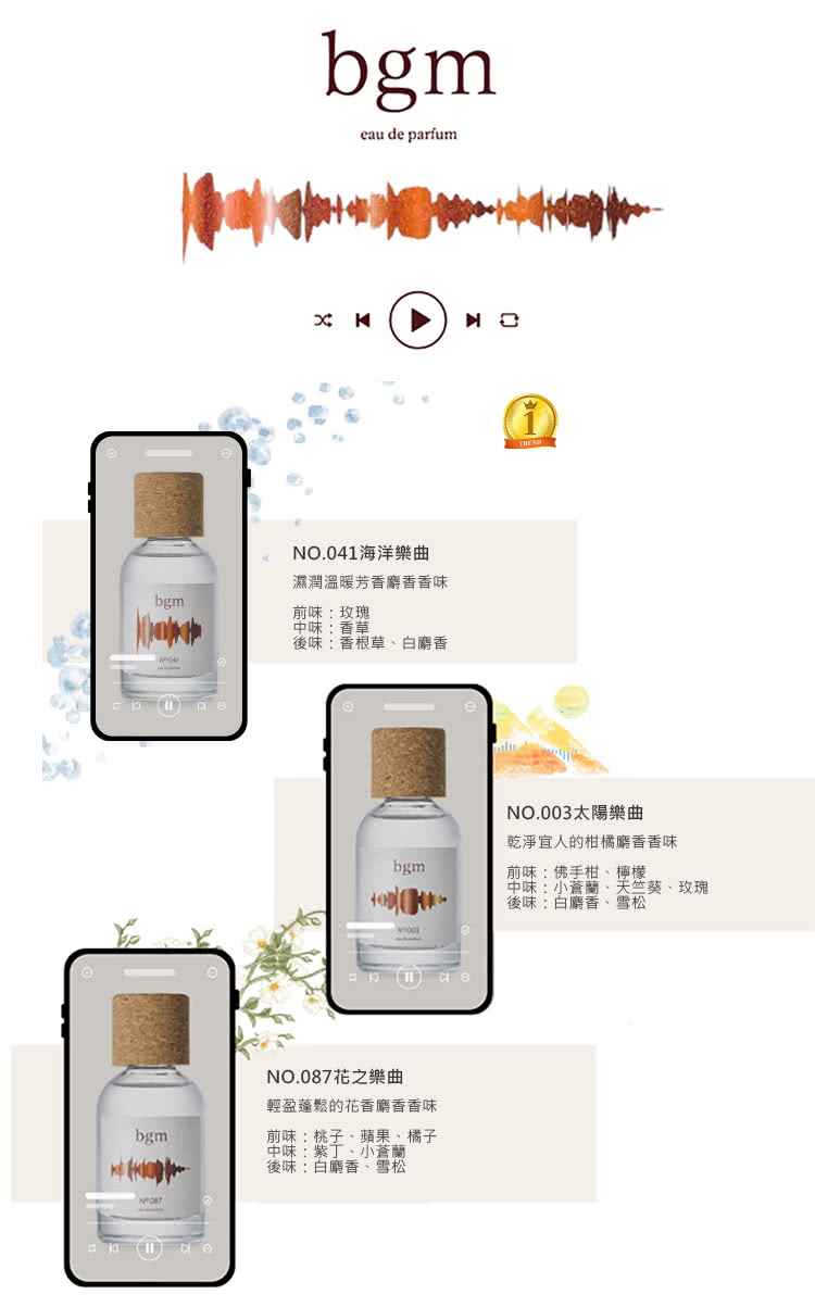 中味小蒼蘭、天竺葵、玫瑰