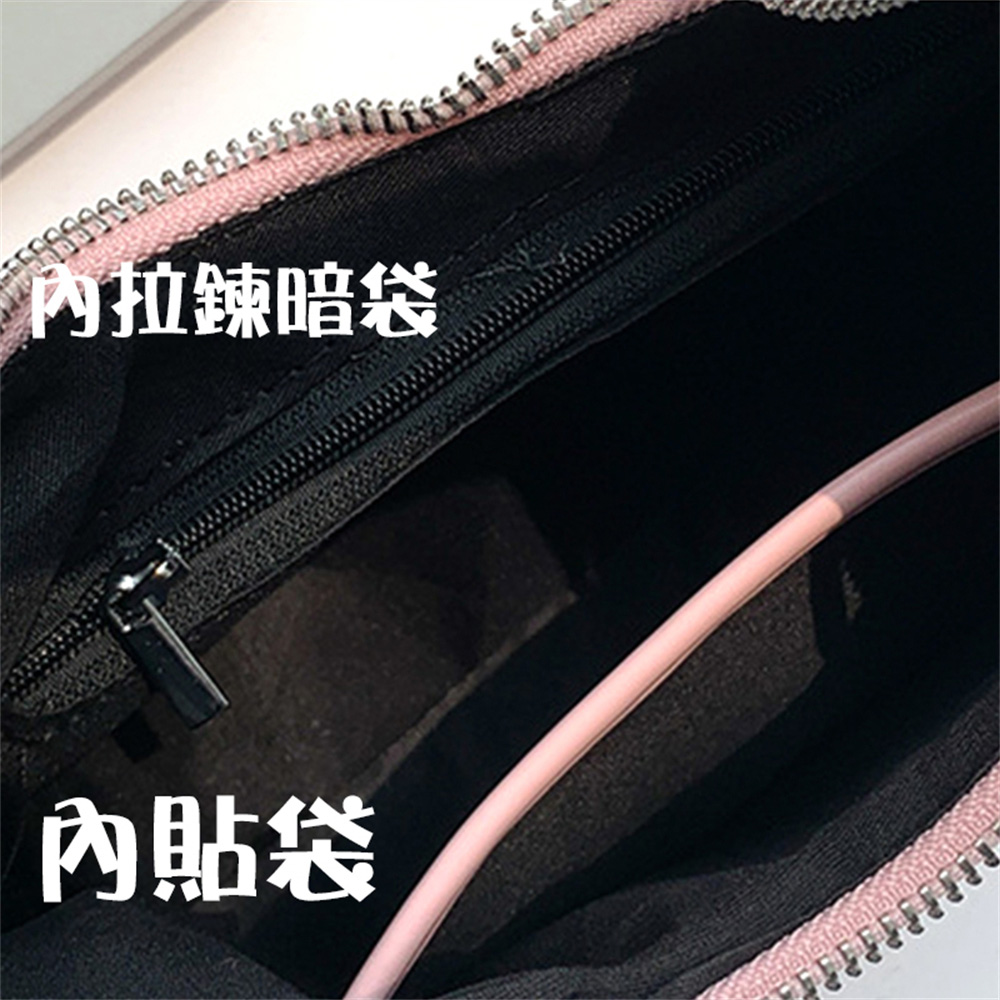 內拉鍊暗袋 內貼袋 