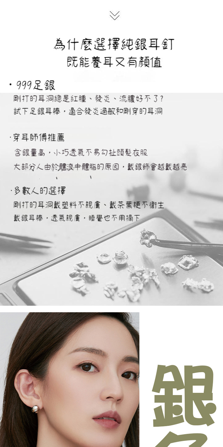 大部分人由於體液中體脂的原因,戴銀飾會越戴越亮