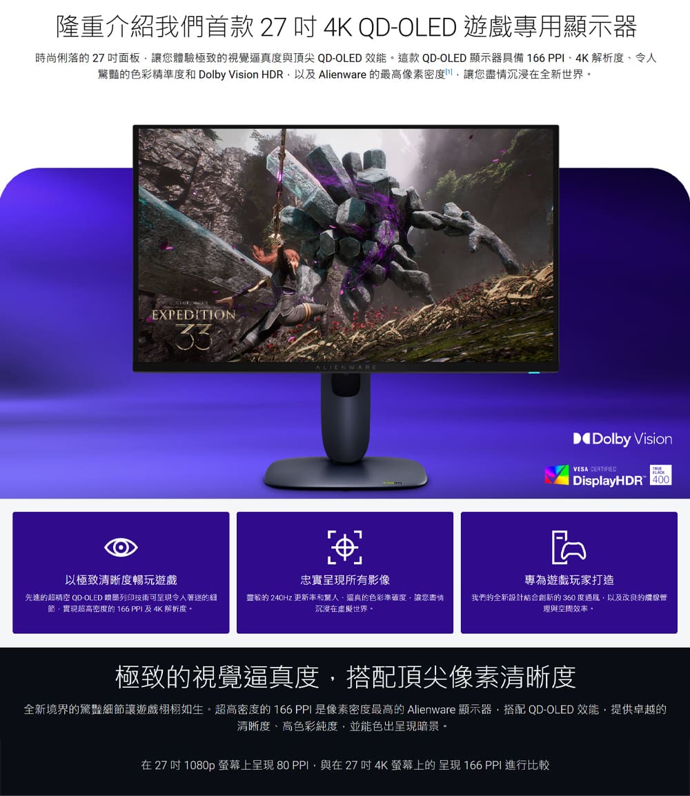 DELL戴爾 AW2725Q - 詳情1