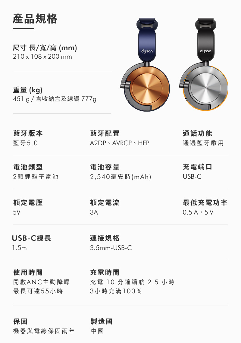 充電 10 分鐘續航 2.5 小時