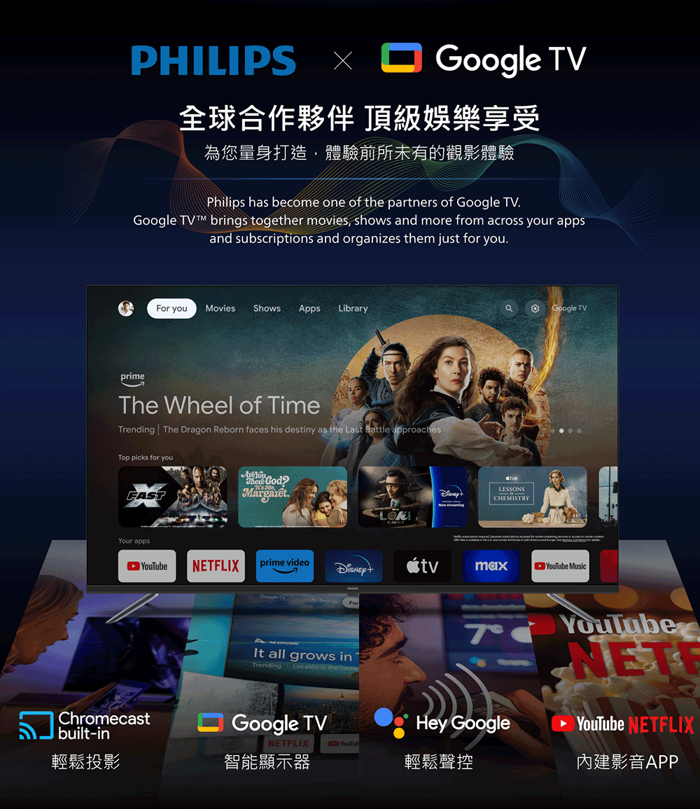 PHILIPS飛利浦 65PQT8369 - 詳情7