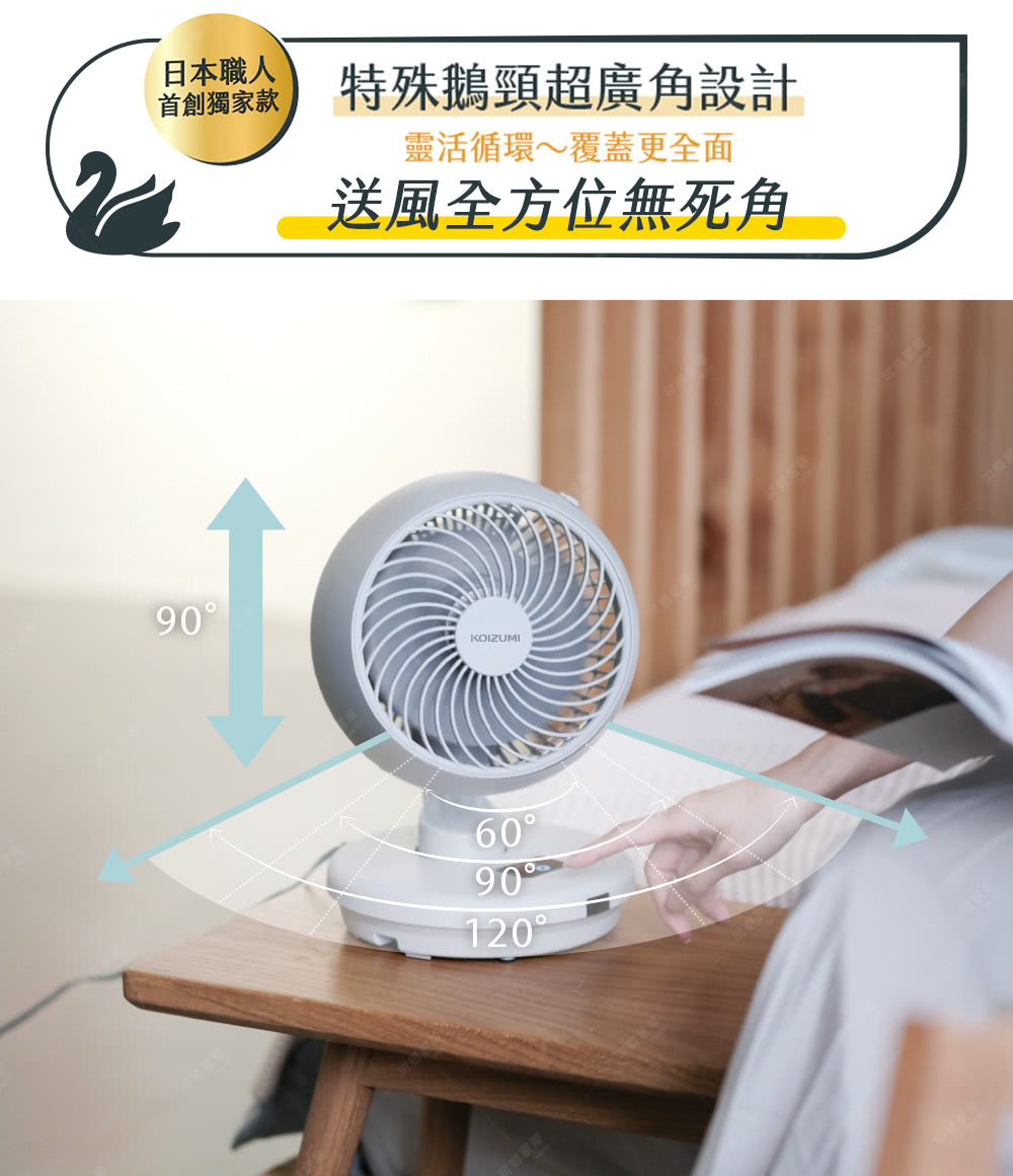 KOIZUMI小泉成器 鵝頸颶風 - 詳情9