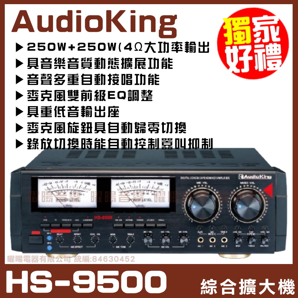AudioKing HS-9500 - 詳情2