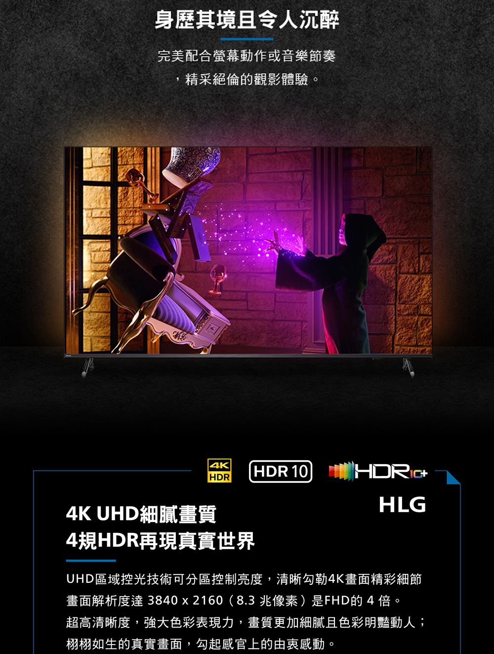 PHILIPS飛利浦 65PUH8808 - 詳情14