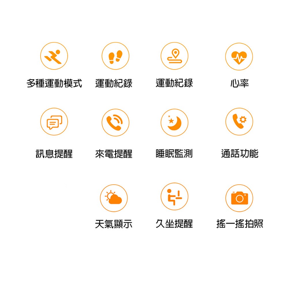 多種運動模式運動紀錄