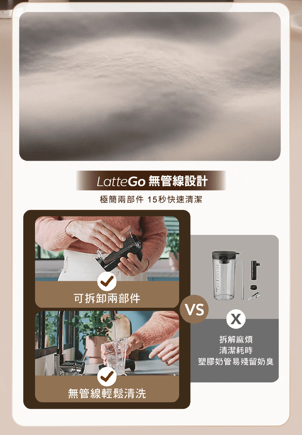 LatteGo 無管線設計