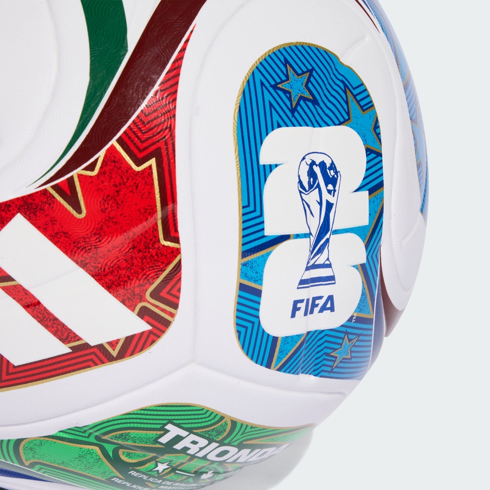 adidas 愛迪達】FIFA 世界盃TRIONDA 聯賽專用球足球男/女JD8030 - momo