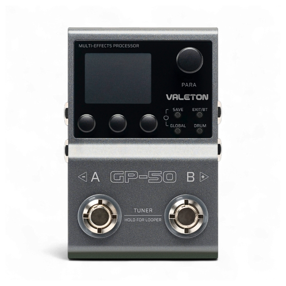 VALETON】GP-50 電吉他綜合效果器／打造完美音色(GP50 綜效錄音介面單