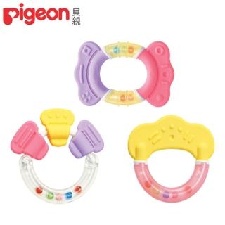 【日本《Pigeon 貝親》】牙齒咬環固齒器-玩具/糖果/粉彩(固齒器/磨牙器/玩具/糖果/粉彩)