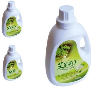 《花壇艾草香》艾茉莉天然環保洗衣精2000ml(共3瓶)福利品出清