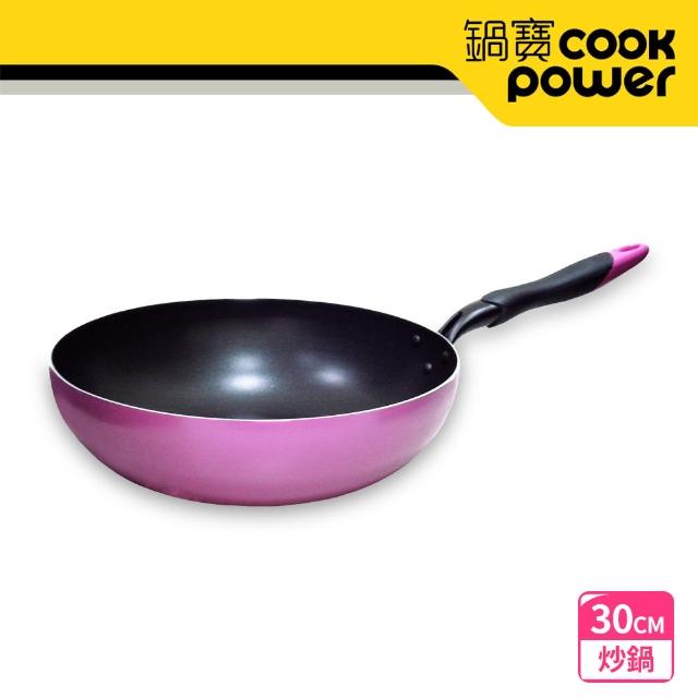 【CookPower 鍋寶】品味日式不沾小炒鍋 IKH-10530-1-C(30CM)