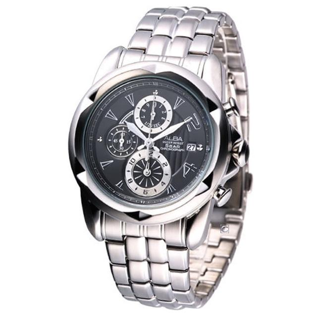 【ALBA】FLAGSHIP 羅馬戰士 計時腕錶(YM92-X189C AF8P53X)