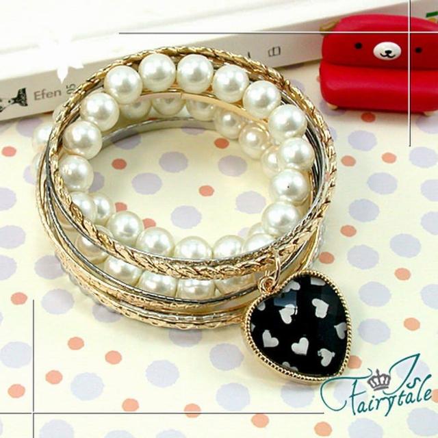 【伊飾童話】華麗混搭＊手鐲十件組哪裡買?