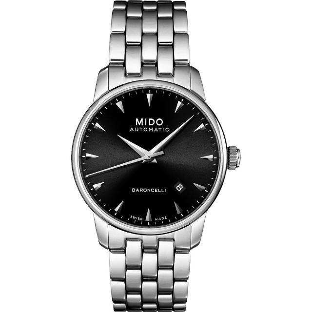 【MIDO 】 Baroncelli 尊爵紳士機械錶/鋼帶(M86004181)超值商品