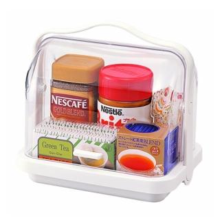 【日本inomata】手提式透明收納盒