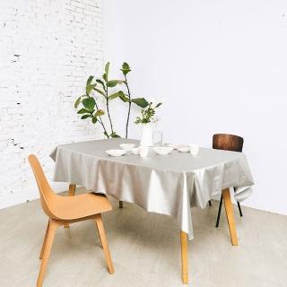 【Homemaker】素面金屬桌巾-長120cmX寬137cm(RN-PW73-035)
