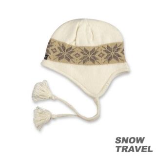 【SNOW TRAVEL】 3M防風透氣保暖羊毛遮耳帽(白)試用文