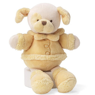 【美國Baby Gund】安撫小狗手搖鈴禮盒(檸檬甜心)網路狂銷