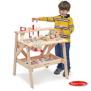 【美國瑪莉莎 Melissa & Doug】大型工具台 + 益智工具組網友評價