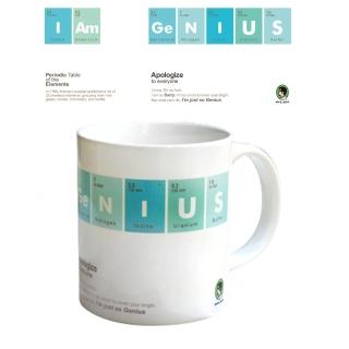 【Mr.sci 賽先生科學】科學馬克杯系列/我是天才(I Am Ge Ni U S)
