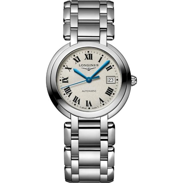 【LONGINES】PrimaLuna 經典羅馬機械腕錶-銀(L81134716)便宜賣