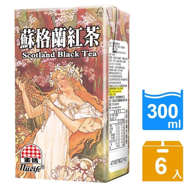【生活】蘇格蘭紅茶300ml(6入/組)
