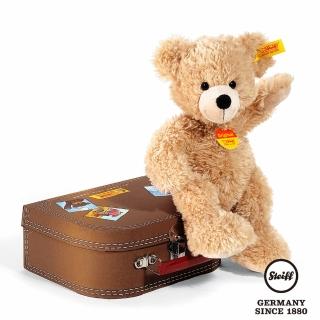 【STEIFF德國金耳釦泰迪熊】Fynn Teddy Bear(行李箱系列)新品上市