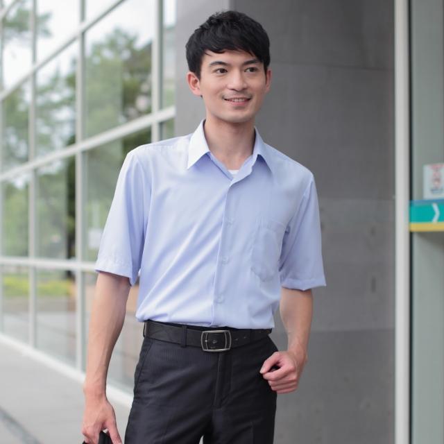 【JIA HUEI】短袖柔挺領 CoolBest II 修身剪裁涼感防皺襯衫 (台灣製造)(藍色)哪裡買?