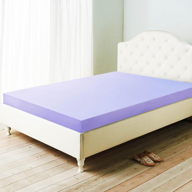 【LooCa】超釋壓12cm吸濕排汗記憶床墊-共3色(加大6尺-送記憶枕X2)