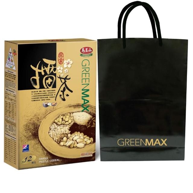 【馬玉山】客家擂茶-禮盒組(35g*12小包/盒)熱銷產品