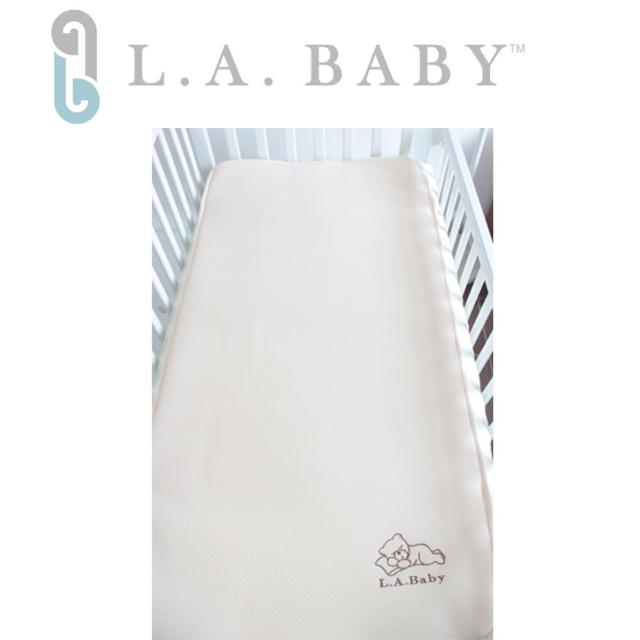 【美國 L.A. Baby】3D蜂巢立體嬰兒透氣涼墊床墊(通過SGS安全認證)物超所值