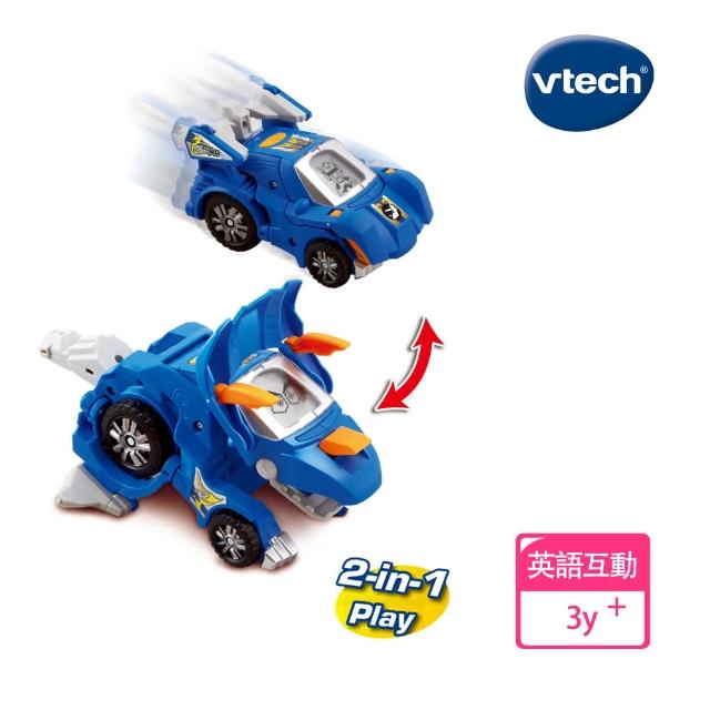 【Vtech】聲光變形恐龍車系列(三角龍-宏恩斯)哪裡買便宜?