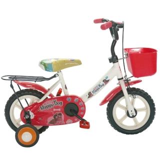 【Adagio】12吋酷樂狗輔助輪童車附置物籃(紅色)比較推薦