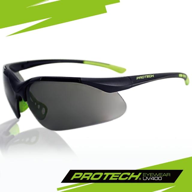 【PROTECH】ADP007專業級UV400運動太陽眼鏡(黑&綠色系)