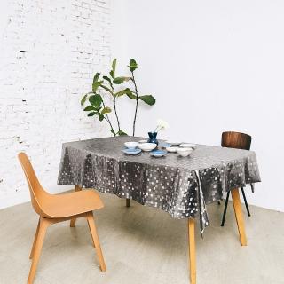 【Homemaker】小方格金屬壓紋桌巾-長120cmX寬137cm(RN-PW151-48-C5)