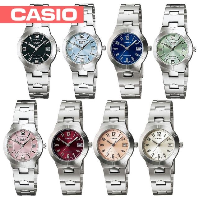 【CASIO 卡西歐】小徑面-多彩時尚淑女錶(LTP-1241D)網友最愛商品