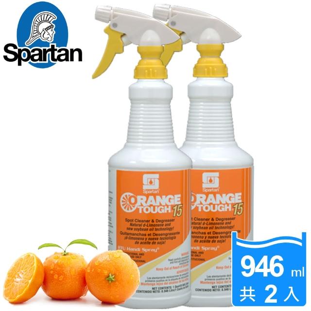 【Spartan】Orange Tough 15 環保天然柑橘萬用清潔劑 946ml(2入)評比