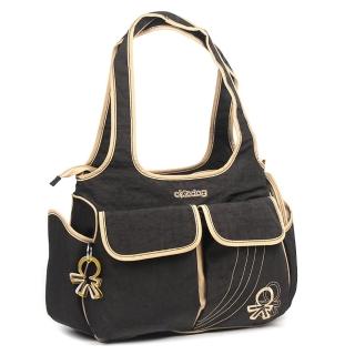 【德國okiedog】多功能親子包-Urban-Sassy tote(黑色)