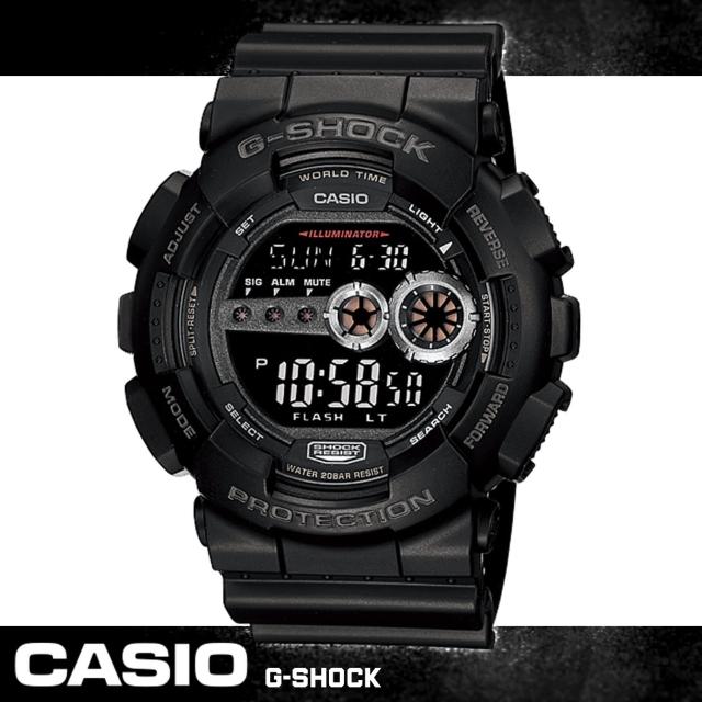 【CASIO 卡西歐 G-SHOCK 系列】當兵_學生首選-高亮度燈光(GD-100)熱銷產品